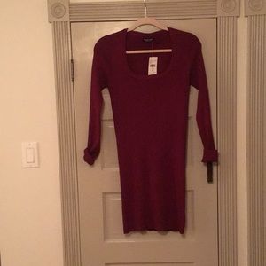 burgundy ribbed mini dress, fashion nova